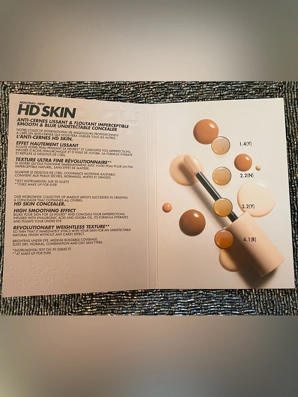 4️⃣ FOR 💲1️⃣5️⃣ MAKE UP FOR EVER HD Skin Concealer